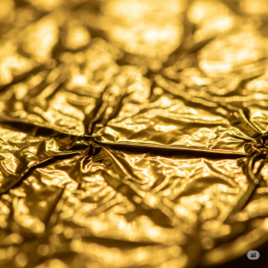 Foil Undangan Pernikahan - Emas Glossy