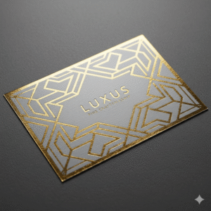 Foil Silver Matte Gold